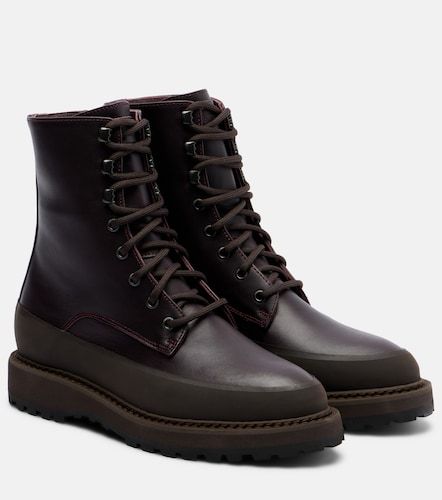 Dolomite leather lace-up boots - Le Monde Beryl - Modalova