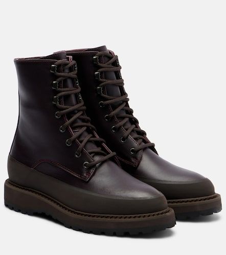 Dolomite leather lace-up boots - Le Monde Beryl - Modalova