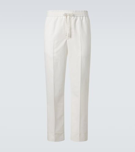 Pantaloni regular in lino e cotone - Brioni - Modalova