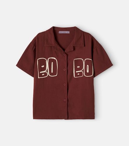 Camicia in cotone con logo - Bobo Choses - Modalova