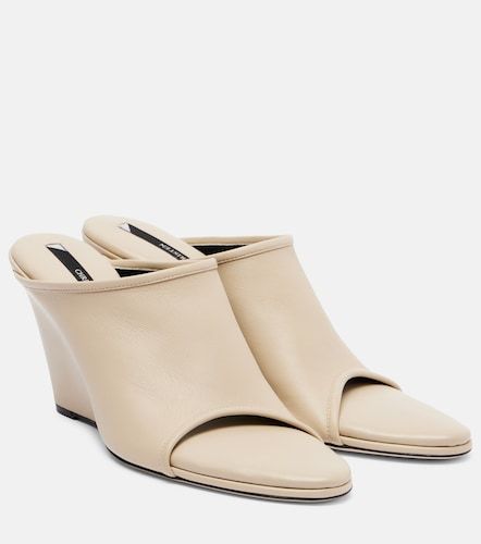 Mules con cuña Strap Stretch 75 de piel - Christen - Modalova