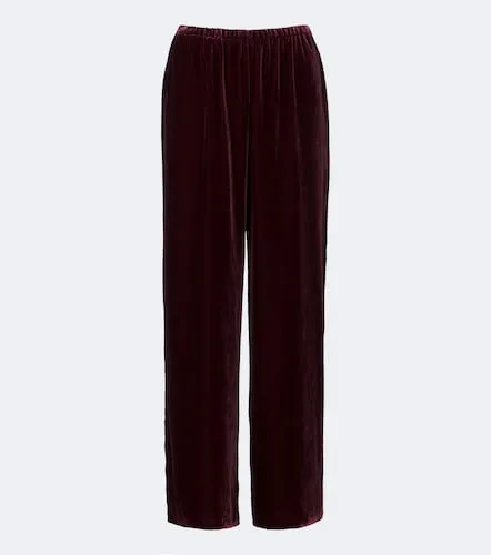 Asceno Austin velvet wide-leg pants - Asceno - Modalova