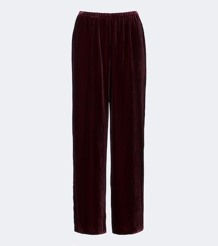 Pantaloni a gamba larga Austin in velluto - Asceno - Modalova