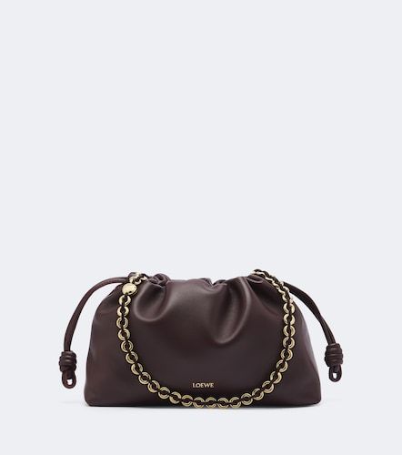 Flamenco Medium leather shoulder bag - Loewe - Modalova