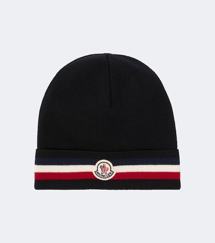 Gorro Tricolor de lana virgen - Moncler - Modalova