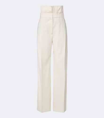 High-rise wide-leg virgin wool pants - Rohe - Modalova
