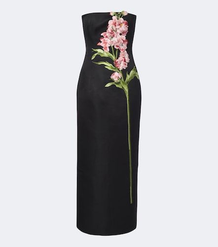Abito bustier Rayna con applicazioni floreali - Leo Lin - Modalova
