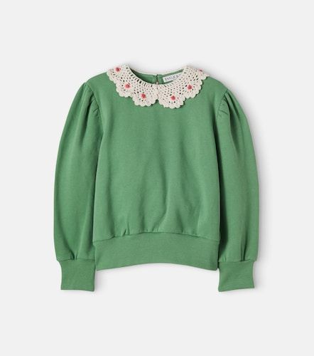 Sudadera de jersey de algodón con croché - Emile et Ida - Modalova