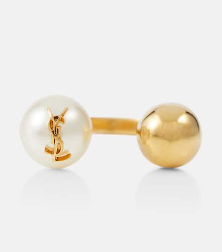 Saint Laurent Faux pearl ring - Saint Laurent - Modalova