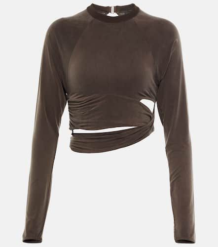 Le T-shirt Espelho cutout crop top - Jacquemus - Modalova