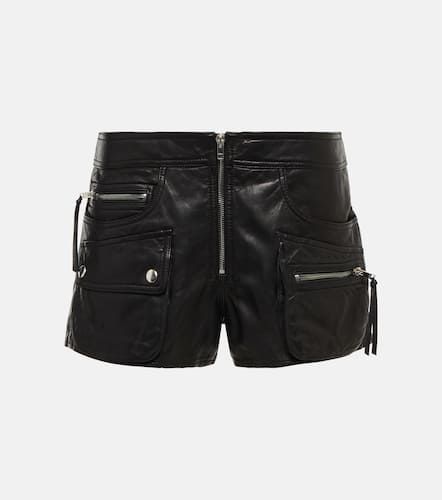 Coria leather cargo shorts - Isabel Marant - Modalova