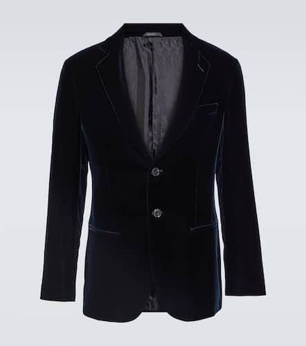 Giorgio Armani Velvet tuxedo jacket - Giorgio Armani - Modalova