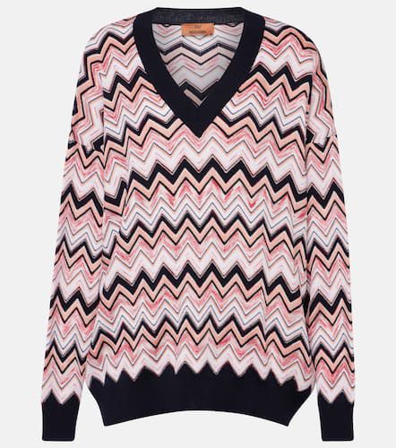 Missoni Jersey oversized en zigzag - Missoni - Modalova