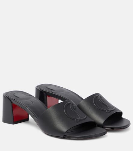 So CL 55 embossed leather mules - Christian Louboutin - Modalova