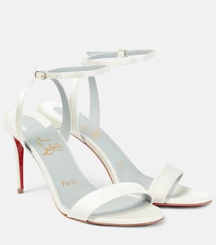 Loubigirl 85 silk crÃªpe satin sandals - Christian Louboutin - Modalova