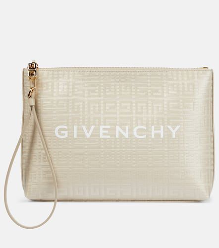 Givenchy Bustina in canvas con logo - Givenchy - Modalova