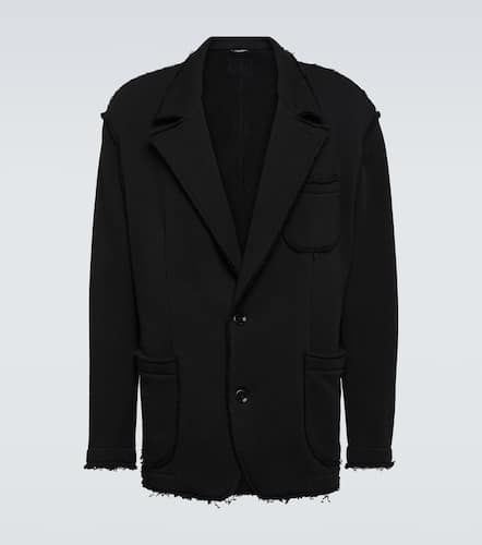 Frayed cotton-blend blazer - Dolce&Gabbana - Modalova