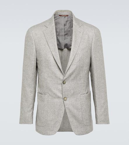 Canali Kei silk and cashmere blazer - Canali - Modalova