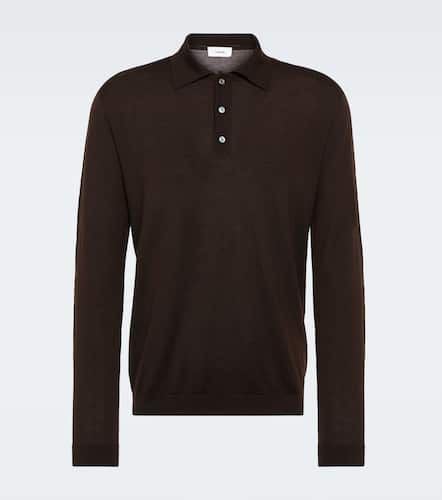 Wool, silk, and cashmere polo sweater - Lardini - Modalova