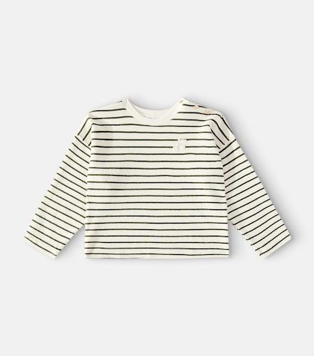 Sudadera en mezcla de algodón a rayas - Bonpoint - Modalova