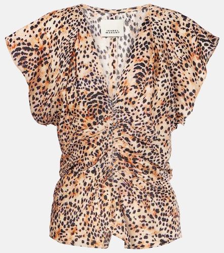 Lonea gathered ruched top - Isabel Marant - Modalova