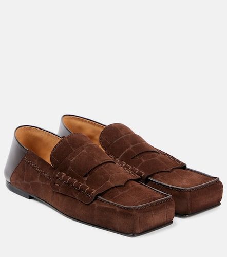 Carre leather penny loafers - Jacquemus - Modalova
