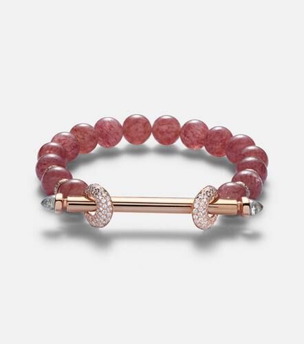 Pulsera Chakra de oro de 18 ct con piedras - Ananya - Modalova