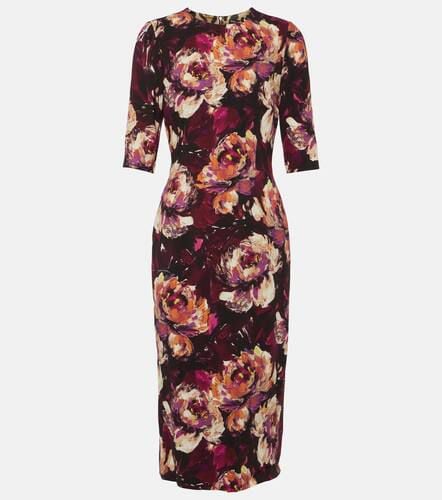 Floral cady midi dress - Dolce&Gabbana - Modalova