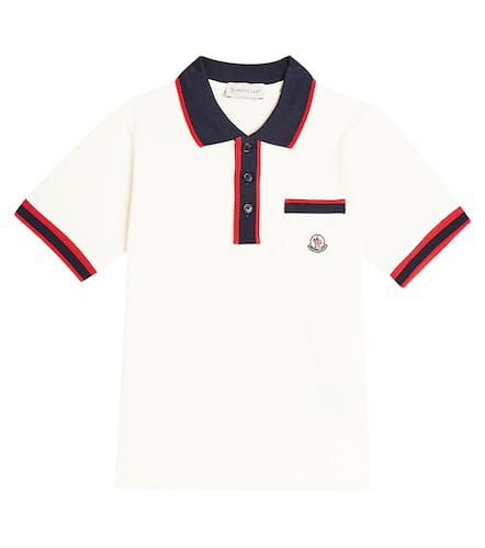 Moncler Enfant Cotton polo shirt - Moncler Enfant - Modalova