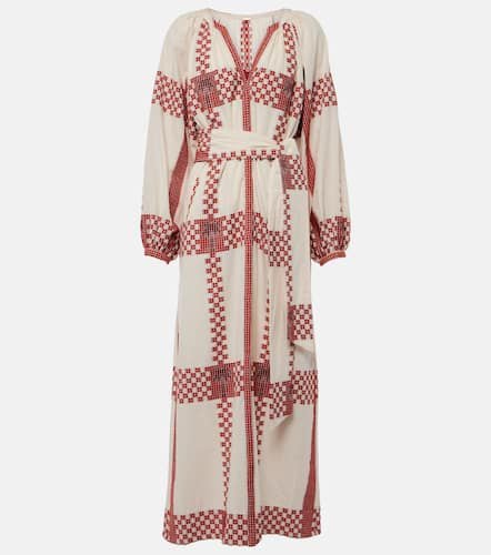 Printed cotton midi dress - Johanna Ortiz - Modalova