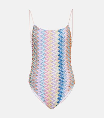 Missoni Zigzag lamÃ© swimsuit - Missoni - Modalova