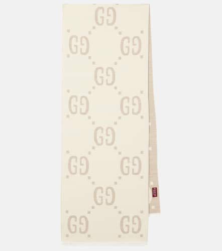 Gucci GG wool and silk scarf - Gucci - Modalova