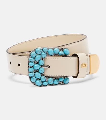 VLogo Signature 30 leather belt - Valentino Garavani - Modalova