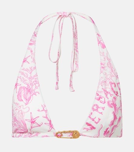 Top de bikini Underwater Barocco - Versace - Modalova