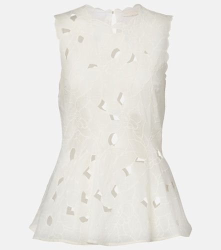 Top Ali de algodón floral - Ulla Johnson - Modalova