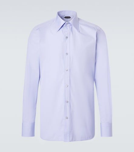Camisa de popelín de algodón - Tom Ford - Modalova