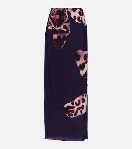 Falda larga estampada - Dries Van Noten - Modalova