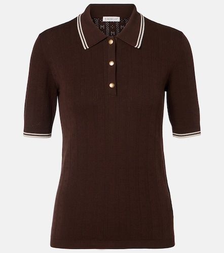 Moncler Polo de algodón - Moncler - Modalova