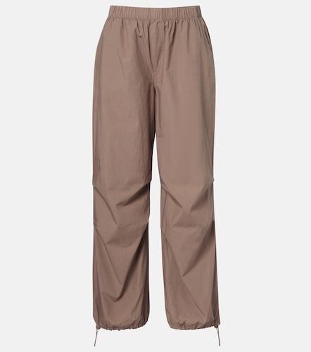 Pantalones globo Brooks de sarga de algodón - Velvet - Modalova