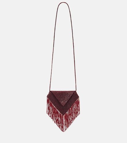 Manhattan beaded satin pouch - Victoria Beckham - Modalova