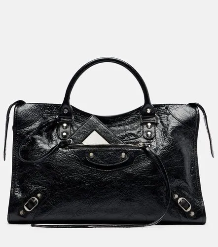 Le City Medium leather top-handle bag - Balenciaga - Modalova