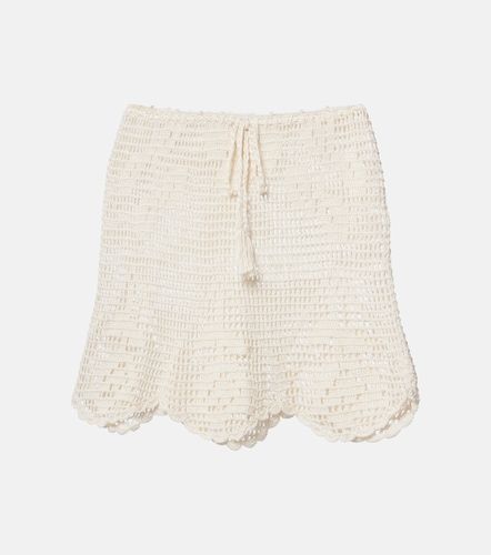 Minifalda Rose de croché de algodón - Anna Kosturova - Modalova