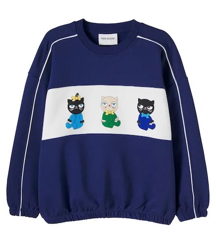 Sudadera de algodón estampada - Mini Rodini - Modalova