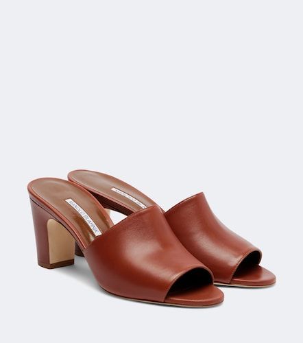 Rapalla leather mules - Manolo Blahnik - Modalova