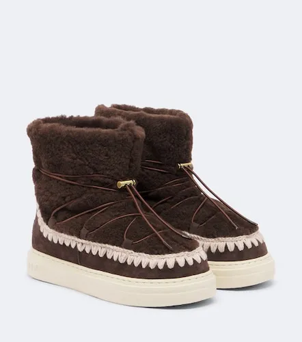 Sneaker Bold shearling ankle boots - Mou - Modalova