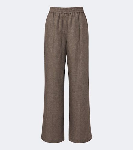 Weite Hose aus Leinen - Brunello Cucinelli - Modalova