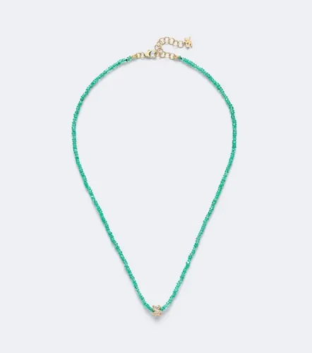 Collana Infinite in 18kt con smeraldi e diamanti - Suzanne Kalan - Modalova