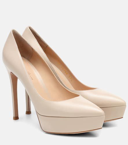 Pumps Dasha 120 in pelle con plateau - Gianvito Rossi - Modalova