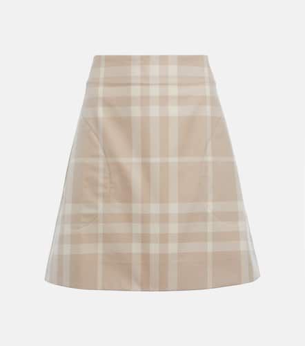 Teodora checked cotton miniskirt - Burberry - Modalova