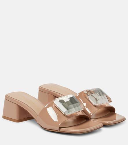 Jaipur embellished patent leather mules - Gianvito Rossi - Modalova